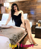 Smiling Vashi call girl wearing western outfit