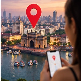 Location-based listing of verified profiles on the SpaEscort Mumbai page.